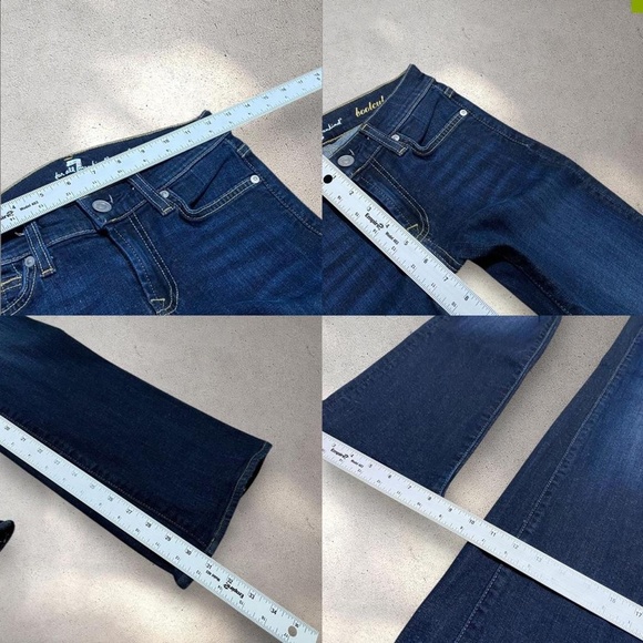 7 For All Mankind Low Rise Flare Jeans - Picture 6 of 6